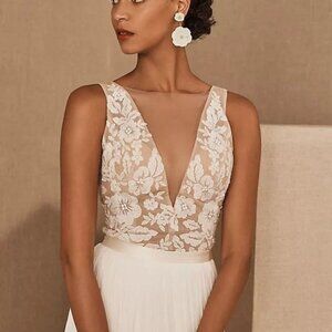 Jenny Yoo Marian Bridal Top Size 4 NEW